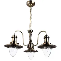 Подвесная люстра Arte Lamp FISHERMAN A5518LM-3AB