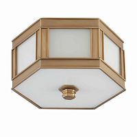 Потолочный светильник Cloyd NARTEX FM3 / Ø41 см - латунь (арт.10217)