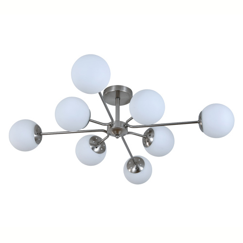 Светильник на штанге 150008/8R E27*60W Satin nickel фото 2 Светильник на штанге 150008/8R E27*60W Satin nickel фото 2