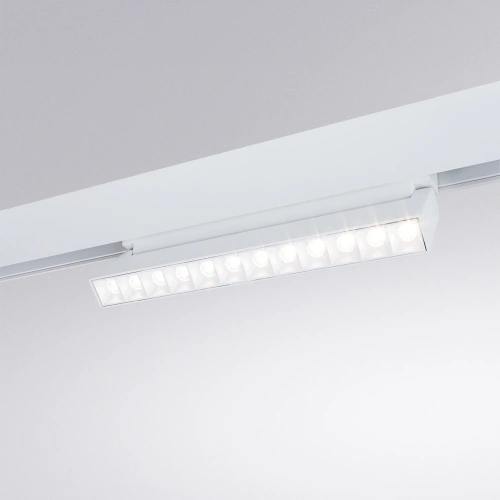 Магнитный трековый светильник Arte Lamp LINEA A4668PL-1WH фото 2