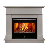 Электрокамин RealFlame Regent 26 BG кашемир с очагом 3D Novara 26