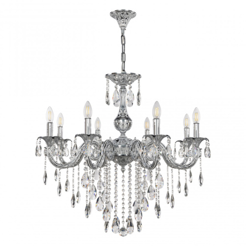 Люстра с хрустальными подвесками AL79101/8/250 B NW Bohemia Ivele Crystal (Богемия Ивеле Кристалл) Люстра с хрустальными подвесками AL79101/8/250 B NW Bohemia Ivele Crystal (Богемия Ивеле Кристалл)