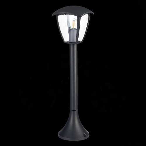 SL081.405.01 Светильник уличный наземный ST-Luce Черный/Черный, Прозрачный E27 1*40W SIVINO фото 4 SL081.405.01 Светильник уличный наземный ST-Luce Черный/Черный, Прозрачный E27 1*40W SIVINO фото 4