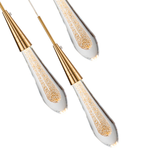 Подвесной светильник DZ1018P-3 brass фото 2 Подвесной светильник DZ1018P-3 brass фото 2