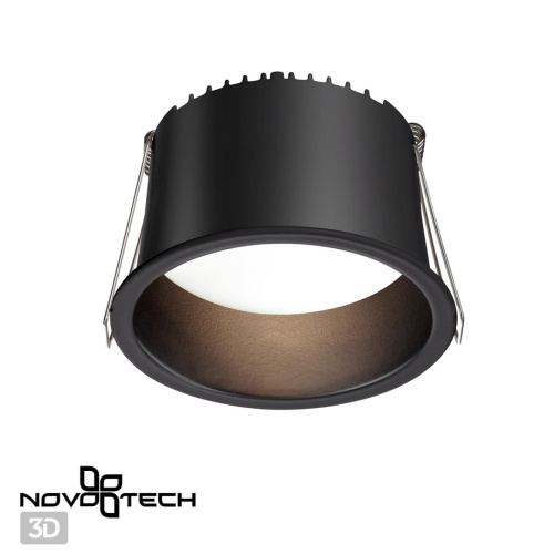 358902 SPOT NT22 536 черный Светильник встраиваемый светодиодный IP20 LED 4000К 12W 220V TRAN 358902 SPOT NT22 536 черный Светильник встраиваемый светодиодный IP20 LED 4000К 12W 220V TRAN