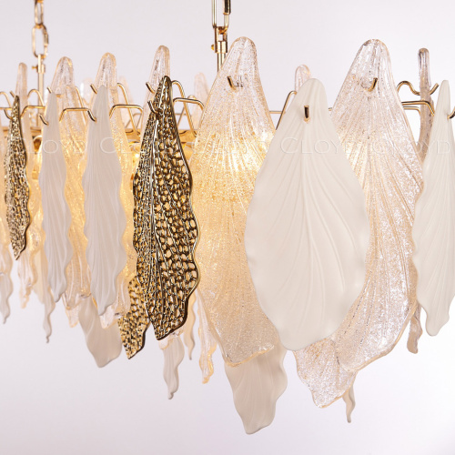Люстра Cloyd SENEGAL-A C14 / шир. 105 см - с золотыми листьями - золото (арт.11178) Люстра Cloyd SENEGAL-A C14 / шир. 105 см - с золотыми листьями - золото (арт.11178)