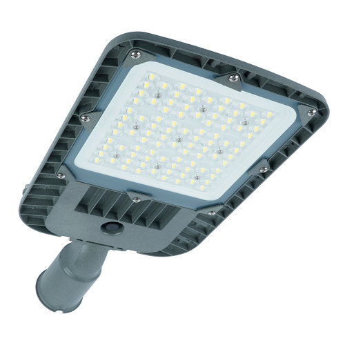 Светодиодный уличный консольный светильник Feron серии TR 100W 5000K AC90-300V, СЕРЫЙ фото 8