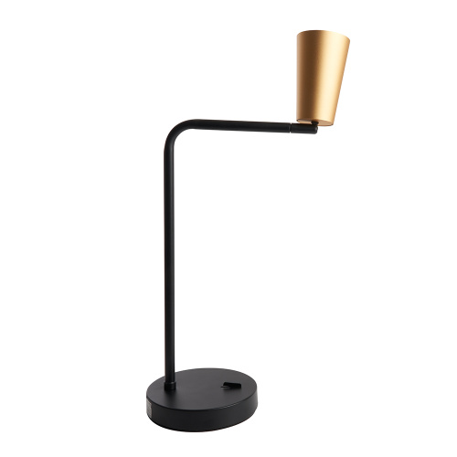 Светильник под лампу Feron DE185 BELL MR16 35W, 230V, GU10, золото и чёрный фото 8