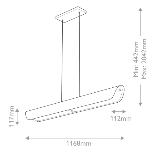 Подвесной светильник Hinkley, Арт. HK-ARCO-LED-LP-117-HB фото 7