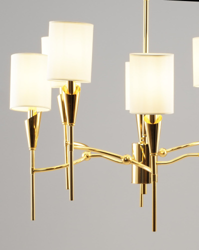 Люстра подвесная Moderli V10030-8P Luiza фото 4 Люстра подвесная Moderli V10030-8P Luiza фото 4