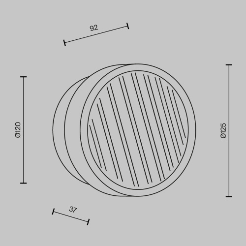 Настенный светильник (бра) Maytoni MOD493WL-L6BSK1 фото 2