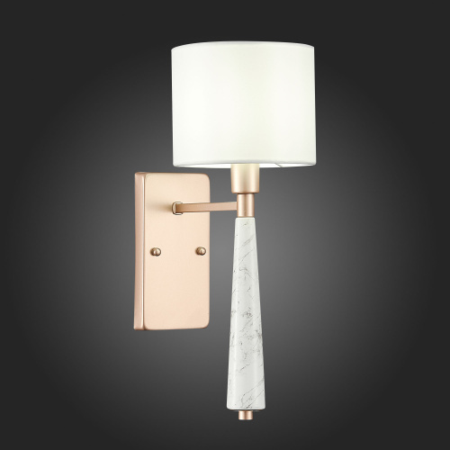 SL1163.201.01 Светильник настенный ST-Luce Матовое золото/Белый E14 1*40W VELLINO фото 6