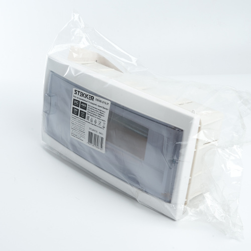 Бокс встраиваемый STEKKER EBX50-2/12-20 12 модулей, пластик, серия ArcaClass фото 6