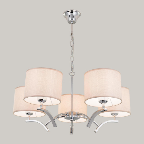 Citilux Эвора Рондо CL460151 Люстра с бежевыми абажурами фото 3 Citilux Эвора Рондо CL460151 Люстра с бежевыми абажурами фото 3