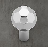 Ручка-кнопка Durham d.3.2 Polished Chrome