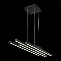 SL933.403.04 Люстра подвесная ST-Luce Черный/Белый,Черный LED 1*38W 3000K/4000K/6000K SAMENTO