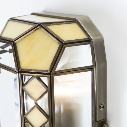 Citilux Фасет CL441311 Бра витражное Бронза фото 10 Citilux Фасет CL441311 Бра витражное Бронза фото 10