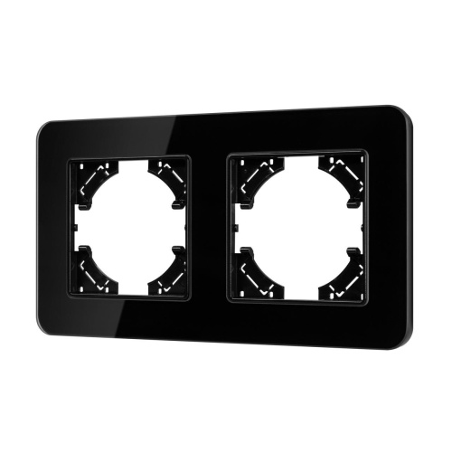Рамка стеклянная FRM-OMALI-GS-2-BK Arlight 049693 Рамка стеклянная FRM-OMALI-GS-2-BK Arlight 049693