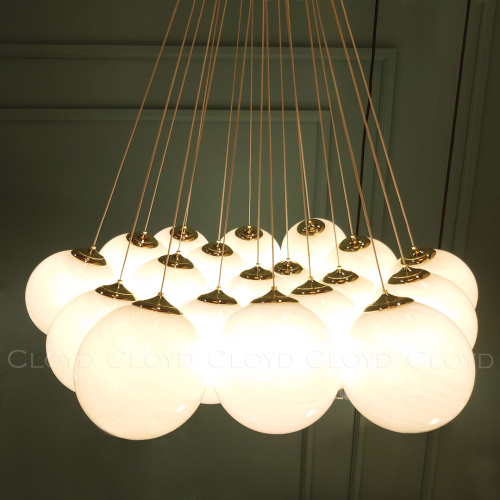 Люстра Cloyd LONATI C19 / Ø75 см - золото (арт.10422) фото 2 Люстра Cloyd LONATI C19 / Ø75 см - золото (арт.10422) фото 2