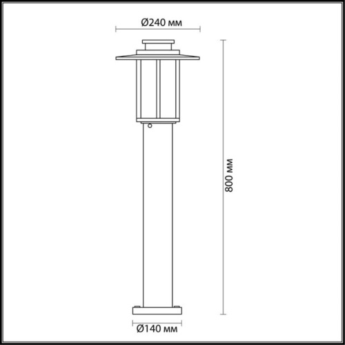 4047/1F NATURE ODL18 697 белый/коричневый Уличный светильник, 80см IP54 E27 18W 220V MITO фото 3 4047/1F NATURE ODL18 697 белый/коричневый Уличный светильник, 80см IP54 E27 18W 220V MITO фото 3