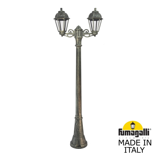 Fumagalli Садово-парковый фонарь FUMAGALLI ARTU BISSO/SABA 2L K22.158.S20.BXE27 фото 2 Fumagalli Садово-парковый фонарь FUMAGALLI ARTU BISSO/SABA 2L K22.158.S20.BXE27 фото 2
