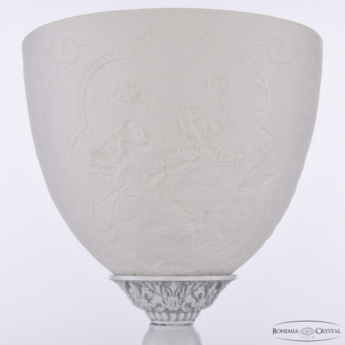 Настольная лампа с костяным фарфором AL79100L/15 WMN P1 Pair Bohemia Ivele Crystal (Богемия Ивеле Кристалл) фото 2 Настольная лампа с костяным фарфором AL79100L/15 WMN P1 Pair Bohemia Ivele Crystal (Богемия Ивеле Кристалл) фото 2