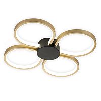 Потолочный светильник Escada 10243/4 LED 80W Gold/Black