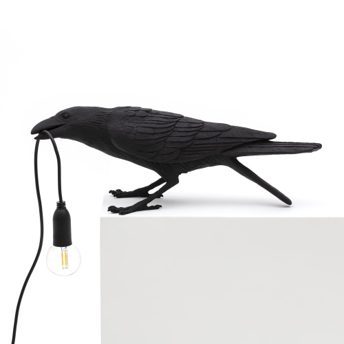 Настольная лампа Bird Playing Black Настольная лампа Bird Playing Black