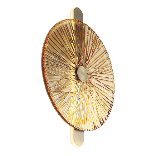 SL6141.311.01 Светильник настенный ST-Luce бронза/янтарь LED 1*11W 4000K WASI фото 5