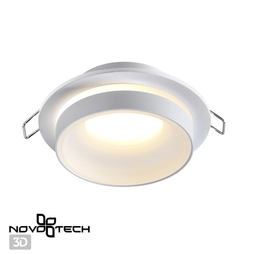 370781 SPOT NT21 595 белый Светильник встраиваемый влагозащищенный IP44 GU10 9W 220V WATER 370781 SPOT NT21 595 белый Светильник встраиваемый влагозащищенный IP44 GU10 9W 220V WATER