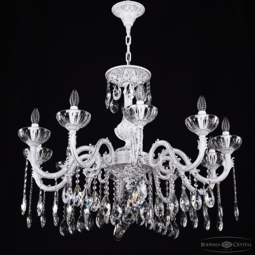 Люстра с хрустальными подвесками AL79101/10/300 A WMN P Clear/M-1H Bohemia Ivele Crystal (Богемия Ивеле Кристалл) фото 3 Люстра с хрустальными подвесками AL79101/10/300 A WMN P Clear/M-1H Bohemia Ivele Crystal (Богемия Ивеле Кристалл) фото 3
