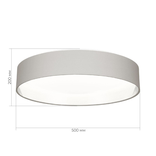 Потолочный светодиодный светильник Evoluce Brescia SLE300512-01 фото 3 Потолочный светодиодный светильник Evoluce Brescia SLE300512-01 фото 3