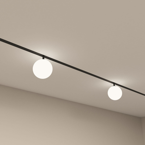 DK8051-BK Рассеивающий светильник SMART MOON 5W DIM 3000K-6000K, ?130мм, черный, акрил фото 3