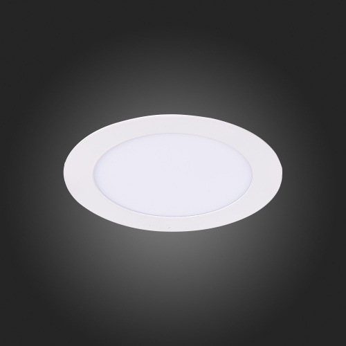 ST210.538.08 Св-к встр. Белый LED 1*8W 3000K 640Lm Ra80 110° IP20 D120xH30 220-240V Встраиваемые светильники фото 2