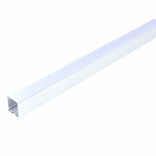 ST017.129.09 Накладной алюминиевый профиль с рассеивателем(к-т: 2 загл) ST-Luce Алюминий анодированн Светодиодные ленты фото 3