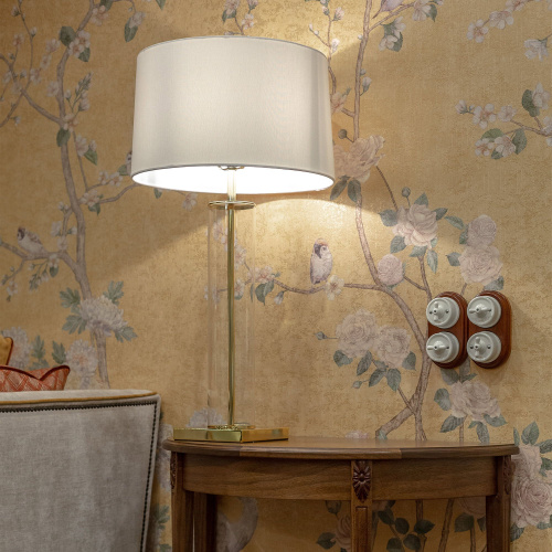 Переключатель/выключатель одноклавишный белый Ретро W5612001 фото 3