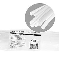 Набор термоусадочных трубок STEKKER HST-210-100TR, длина 100 см., коэф. усадки 2:1, (50шт в упаковке)