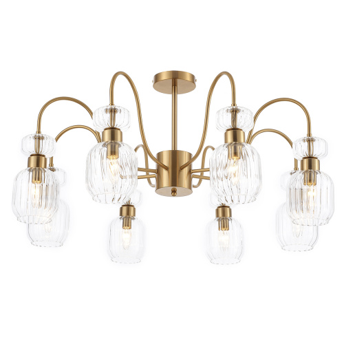 Светильник на штанге Escada 1141/8PL E14*60W Antigue copper/Clear Светильник на штанге Escada 1141/8PL E14*60W Antigue copper/Clear