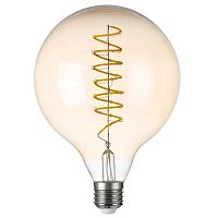 933304 Лампа энергосберегающая LED FILAMENT 220V G125 E27 8W=80W 700LM 360G CL/AM 4000K 30000H