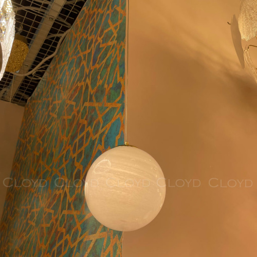 Подвесной светильник Cloyd LONATI P1 / Ø13 см - золото (арт.11287) фото 3