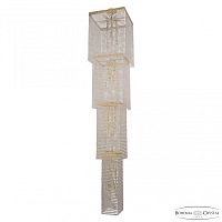 Люстра каскад хрустальная 83302/50IV-250 G Bohemia Ivele Crystal (Богемия Ивеле Кристалл)
