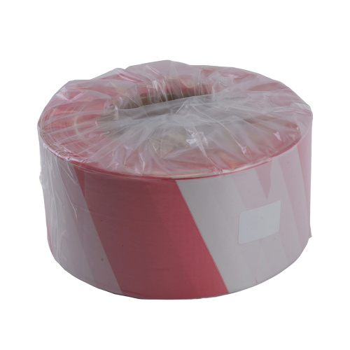 Лента оградительная, 200 п.м.х50 мм х35 мкм, STEKKER  красный,белый INTP10-50-35 фото 3