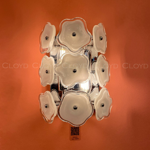 Бра Cloyd EFIOPIA W2 / выс. 28 см - хром (арт.20394) фото 3 Бра Cloyd EFIOPIA W2 / выс. 28 см - хром (арт.20394) фото 3