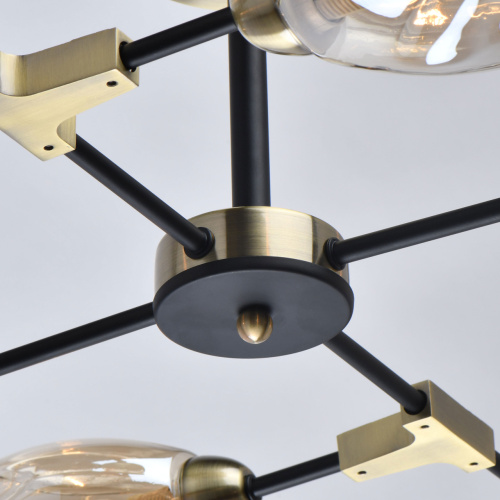 Люстра потолочная DeMarkt Гамбург 605012208 фото 2