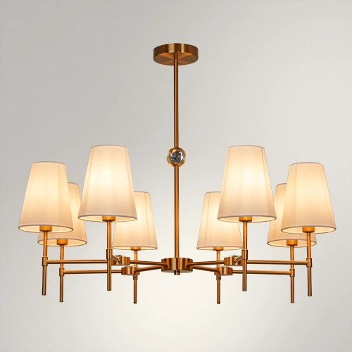 Люстра на штанге Arte lamp DANIELLA A4104LM-8PB фото 2 Люстра на штанге Arte lamp DANIELLA A4104LM-8PB фото 2