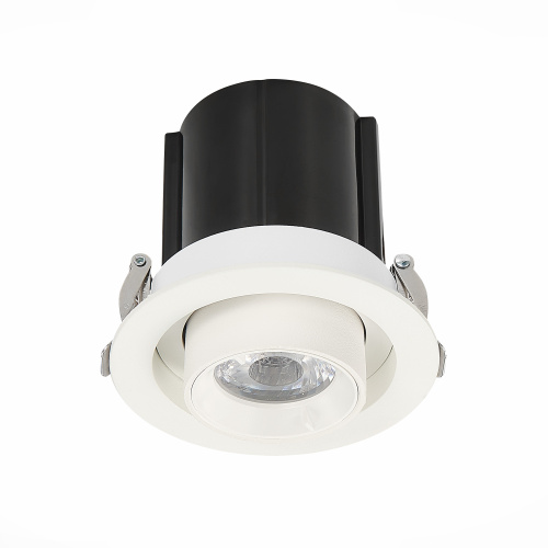 ST702.138.12 Св-к встр. Белый LED 1*12W 3000K 900Lm Ra80 24° IP20 D90xH92 180-240V Встраиваемые светильники фото 3