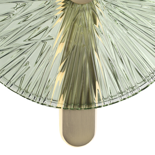 SL6141.323.01 Светильник подвесной ST-Luce бронза/зелёный LED 1*11W 4000K WASI фото 3 SL6141.323.01 Светильник подвесной ST-Luce бронза/зелёный LED 1*11W 4000K WASI фото 3