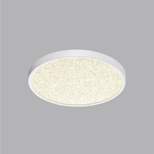 7661/24L MITRA LED SN 555 Светильник пластик/белый LED 24Вт 3000/4000K D300 IP40 OMEGA WHITE фото 5