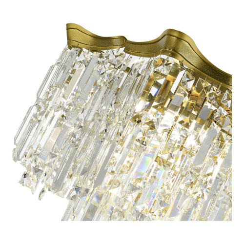 SL1659.302.10 Светильник потолочный ST-Luce Латунь/Прозрачный E14 10*60W OFELIA фото 3