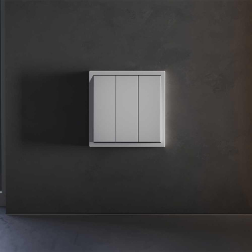 Клавиши для выключателя/переключателя трехклавишного, S70 (серый) Voltum VLS000516 Клавиши для выключателя/переключателя трехклавишного, S70 (серый) Voltum VLS000516